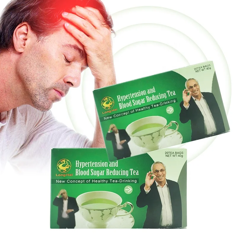 hot sale factory wholesale hypertension and blood sugar reducing tea high blood herbal  tea hypertension herbal tea