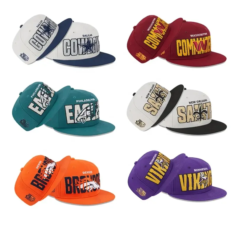 New Gorras Era Original Fitted Hat Men Basketball Cap Women Football Nfl Team Cap Embroidery Vintage Sport Snapback Cap