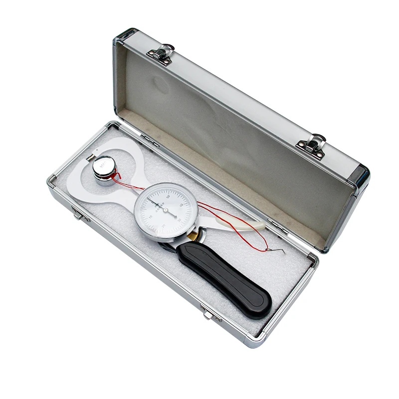 Ручной измеритель толщины жира для тела, толщиномер adipometer skinfold, измерительный Калибр