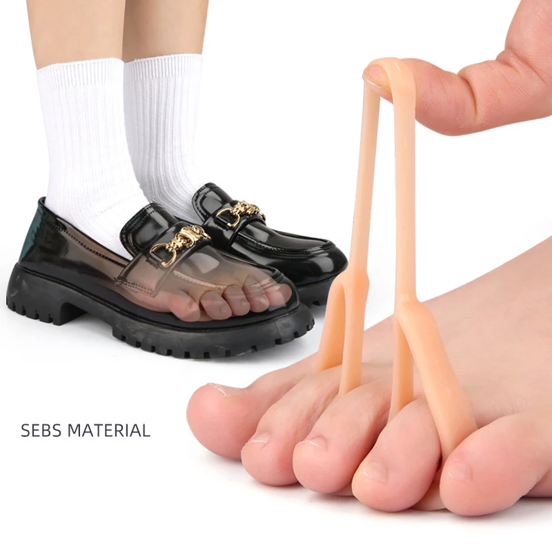 custom soft 3 hole silicone bunion corrector gel toe spacer sizes kit