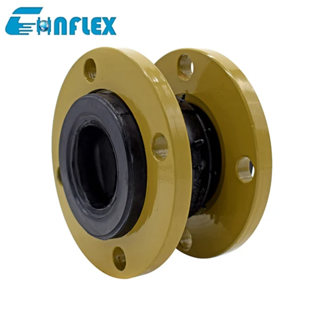 Flanged connector EPDM flexible expansion joint rubber coupling