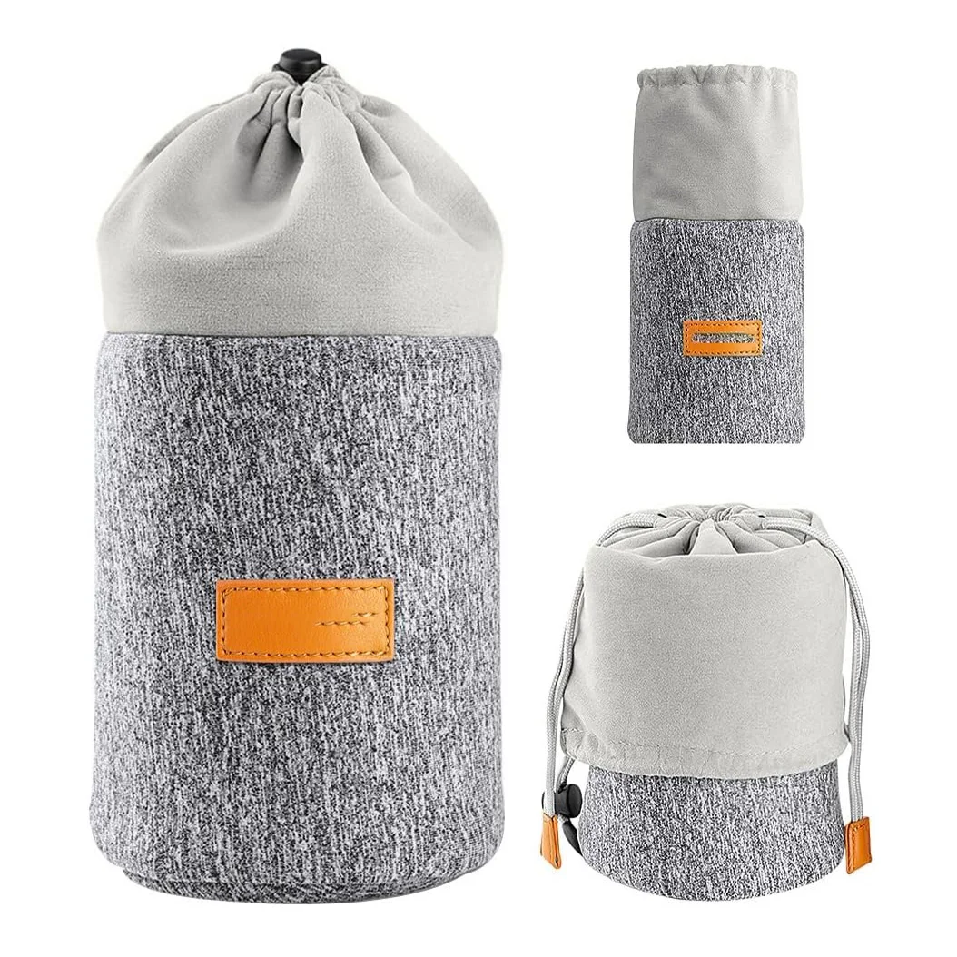 Концептуальный чехол для объектива, расширяемый объектив для камеры, совместимые линзы, олимпийская камера, защитная Неопреновая мягкая плюшевая сумка для объективов DSLR