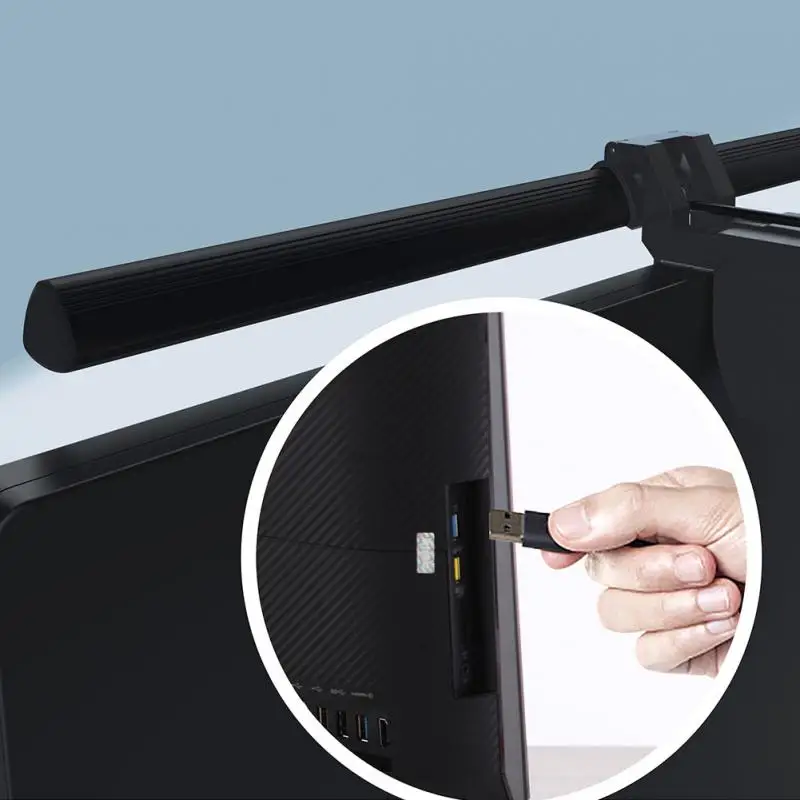 
Eye Protection Reading USB LED Desk Lamps Dimmable Monitor Laptop Screen Light Clip Computer lighting 