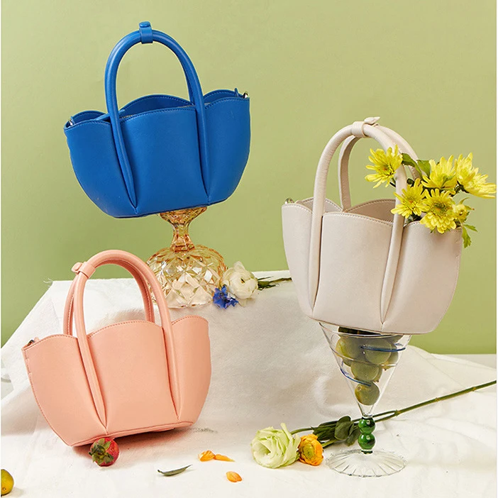 Индивидуальная кожаная Цветочная сумка, мини-сумка-тоут, сумка из натуральной кожи для женщин и девушек