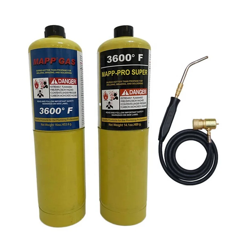 MAP gas  welding gas mapp torch good quality purity 99.9% MAPP GAS