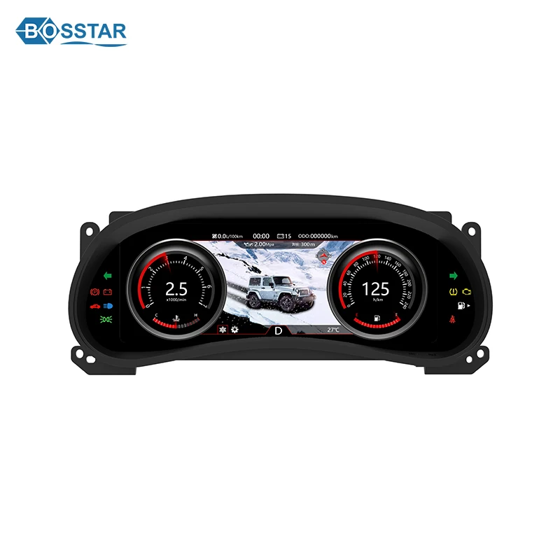  Автомобильный кластер-спидометр для Jeep Wrangler 9 1-2011 Android 2017 ЖК-дисплей приборной панели автомобиля GPS