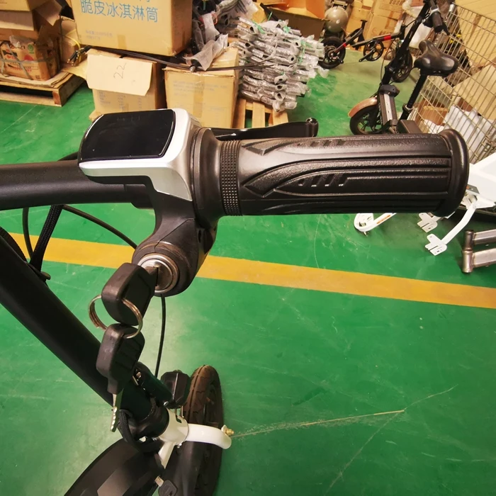 C1 Max hot selling high carbon steel hard front fork alloy Sitting stainless steel chain Tube folding eBike electric bike wheel