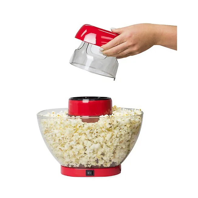 Hot Air Popcorn Popper Maker Machine With Measuring Cup Oil-free