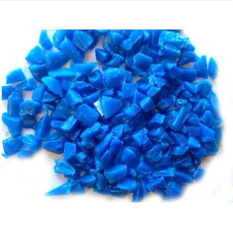 Injection plastic scrap Regrind HDPE mix color Polyester low density polyethylene stronger intermolecular forces bottles plastic