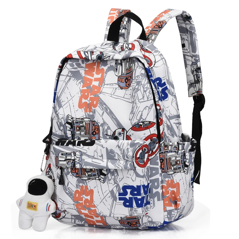 Complex pattern outdoor backpack fashion big capacity waterproof school bag