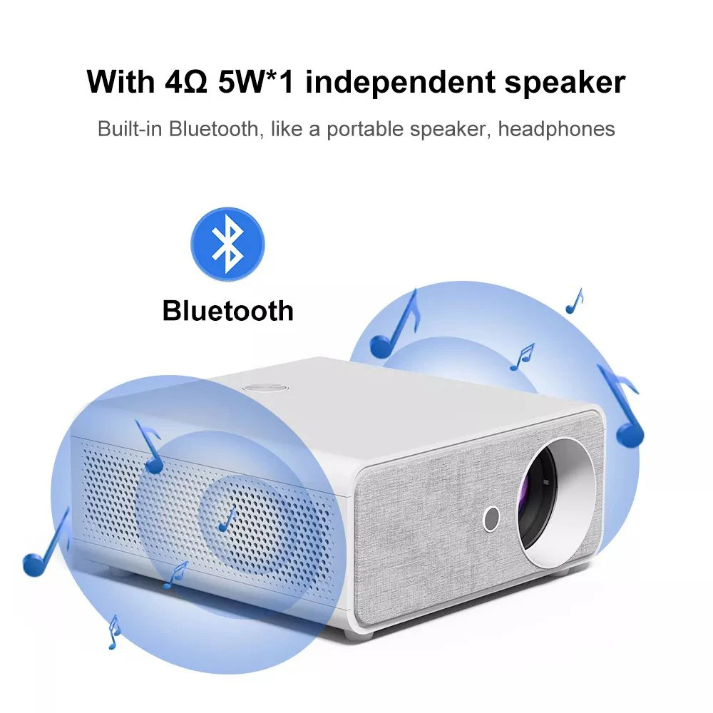 Best Choice Projector of 2022 1080P Smart Mini Beamer 400ANSI Mobile Digital Portable Home Office Education Hotel Projector