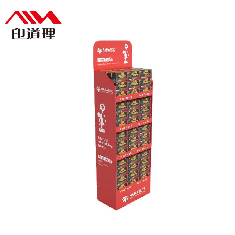 Custom Floor Cardboard Display Display Stand For Electronic Products Counter Display Box