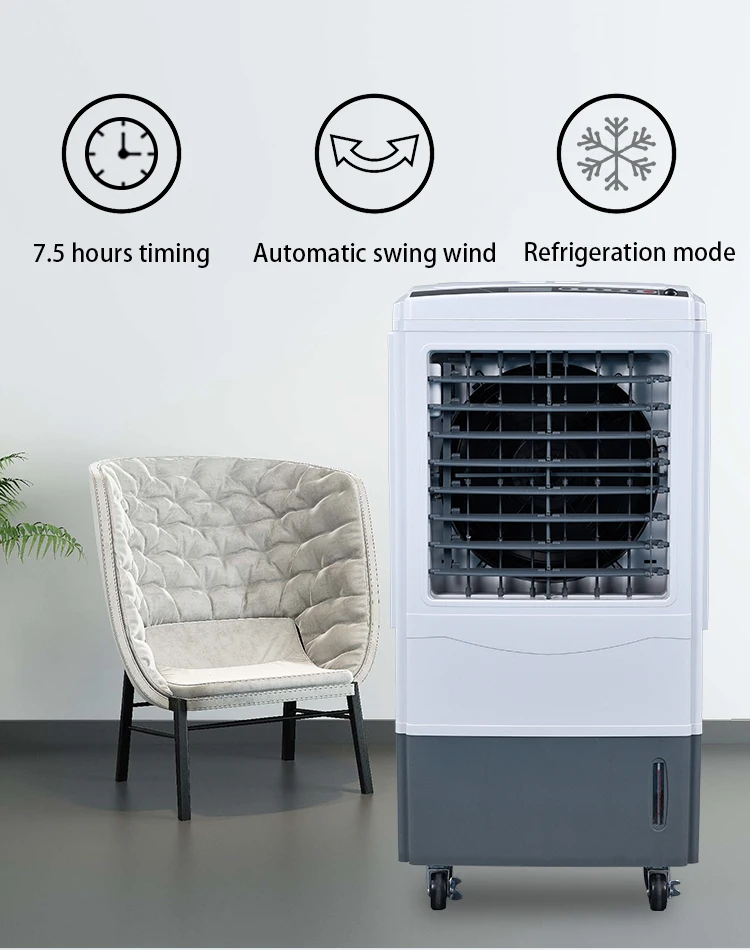 Wholesale 110V 220V industrial 60 liter timed tower air coolers for outdoor and indoor use