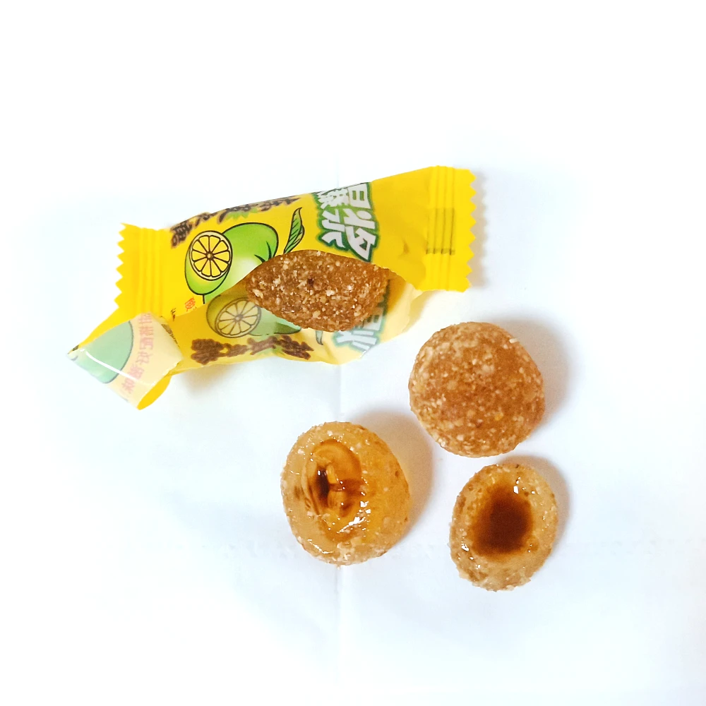 Sour Candy Sweets Gummy Exotic Candy Snacks Soft Jelly Candy 50g Chinese Manufacturers Wholesale Orange Tangerine Peel Flavor