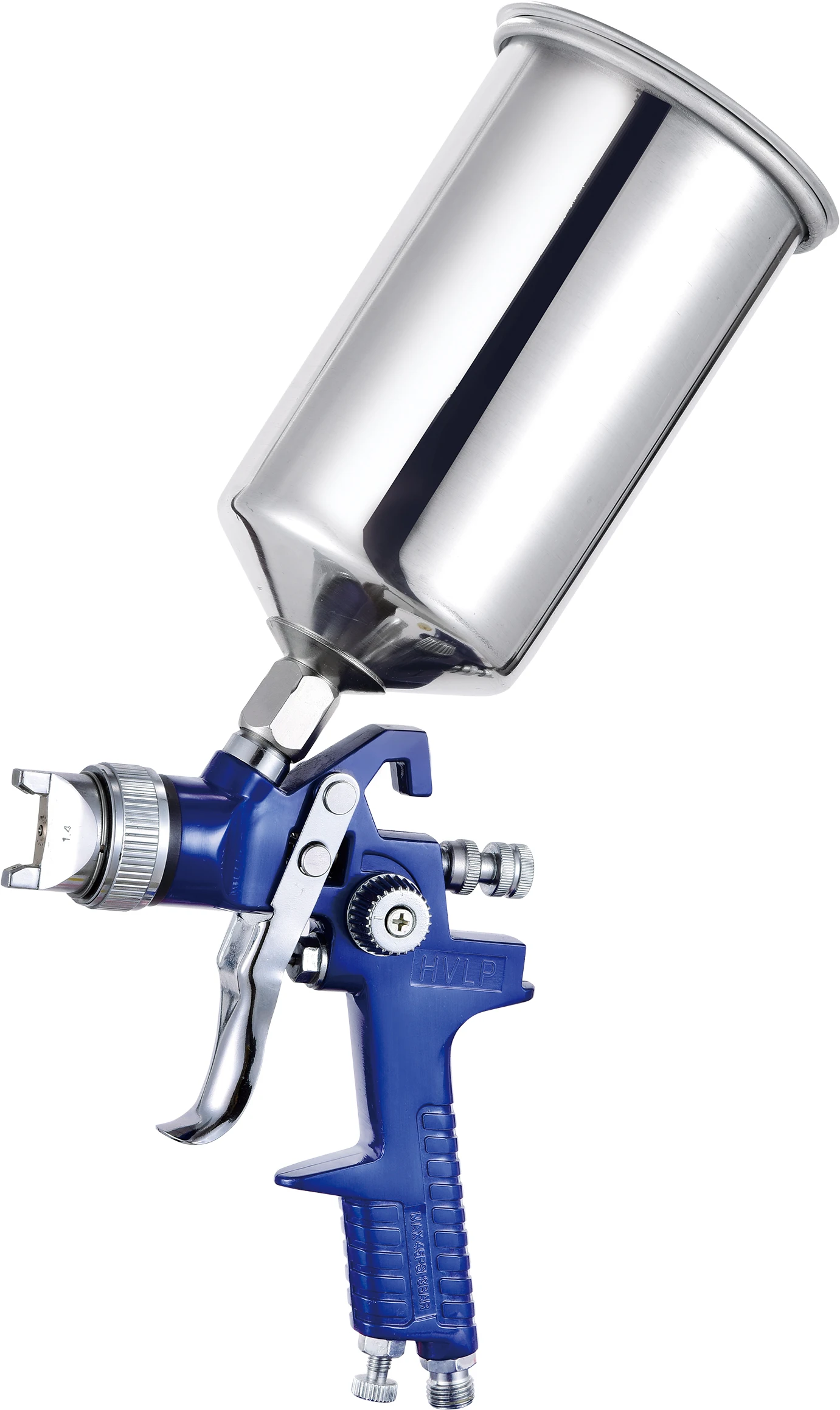 
3PCS HVLP SPRAY GUN KIT, AUTO PAINT KIT IN ALU. CASE 