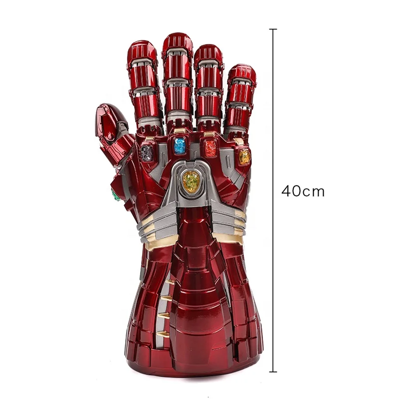  Полностью Металлическая нано-перчатка Hulk Version со светодиодной