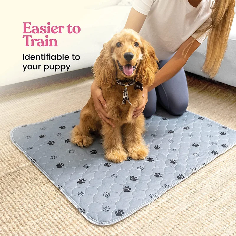 Puppy Training Reusable Dog Urine Pee Mat Washable Puppy Pet Training Pee Pad