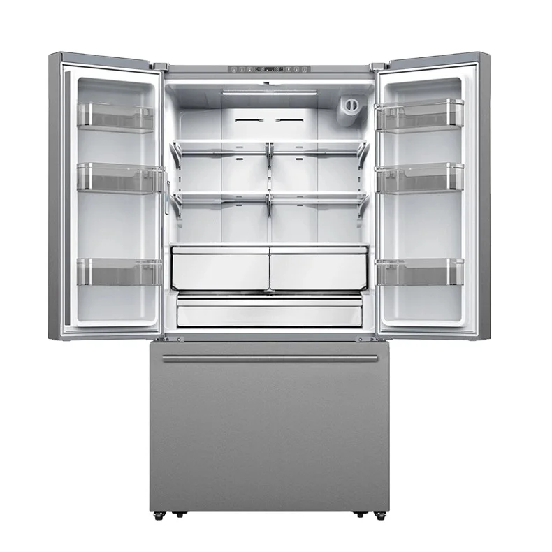 613L/21.7CUFT Real s.s 4 door Refrigerator French Door Refrigerators For DM-808WSMU