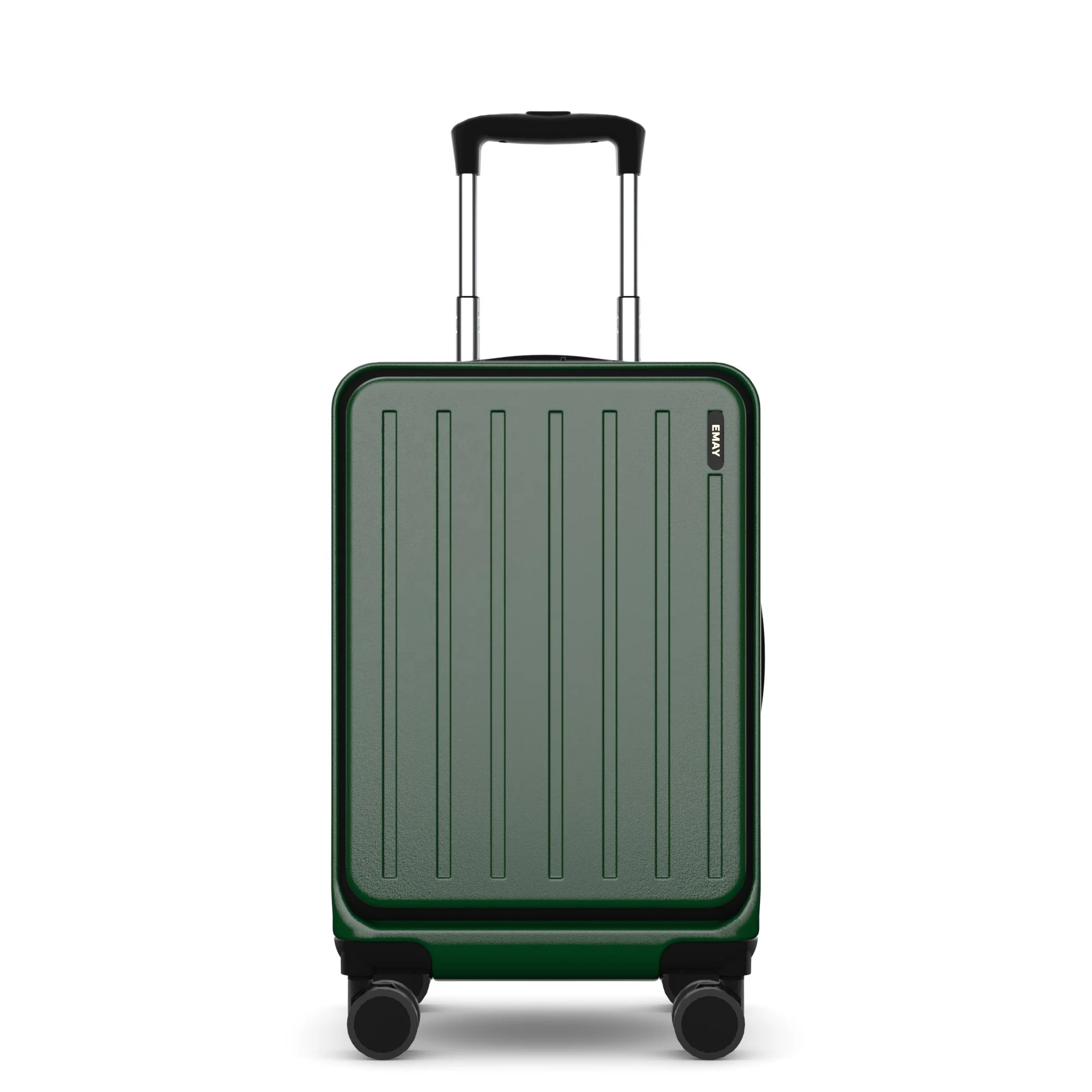 Custom ABS Hard Shell 3 PCS Front Open Carry on Koffer Travel Luggage Suitcase Sets