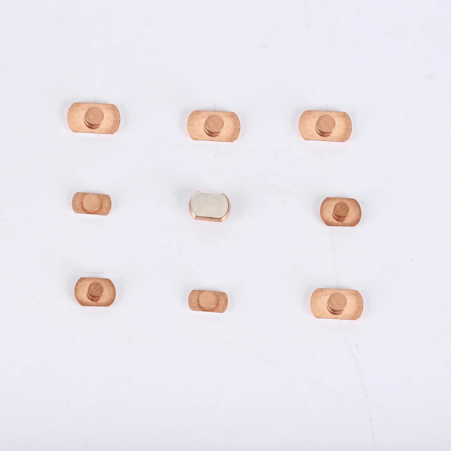 Customized New Brand Solid/Bimetal/Trimetal Rivet Electrical Contact