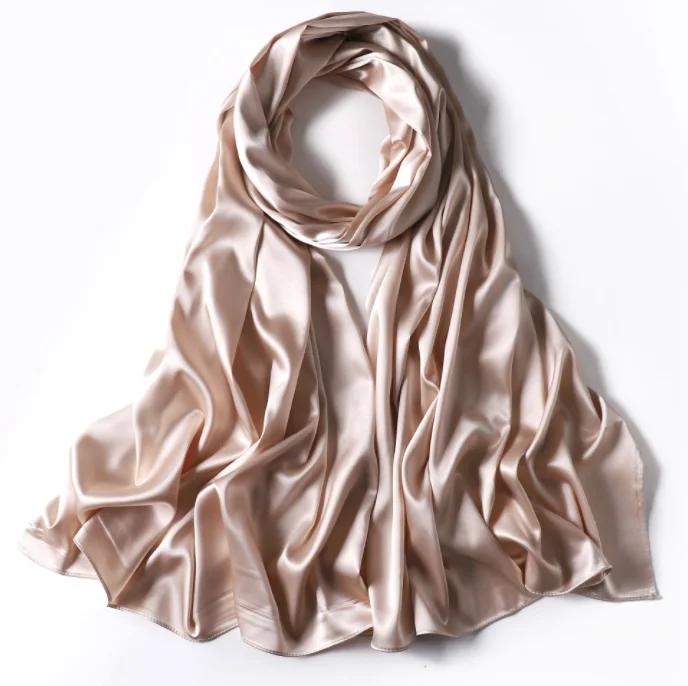 Factory outlet satin scarf many colour scarf for women luxury gloss scarves muslim hijabs copy silk hijab