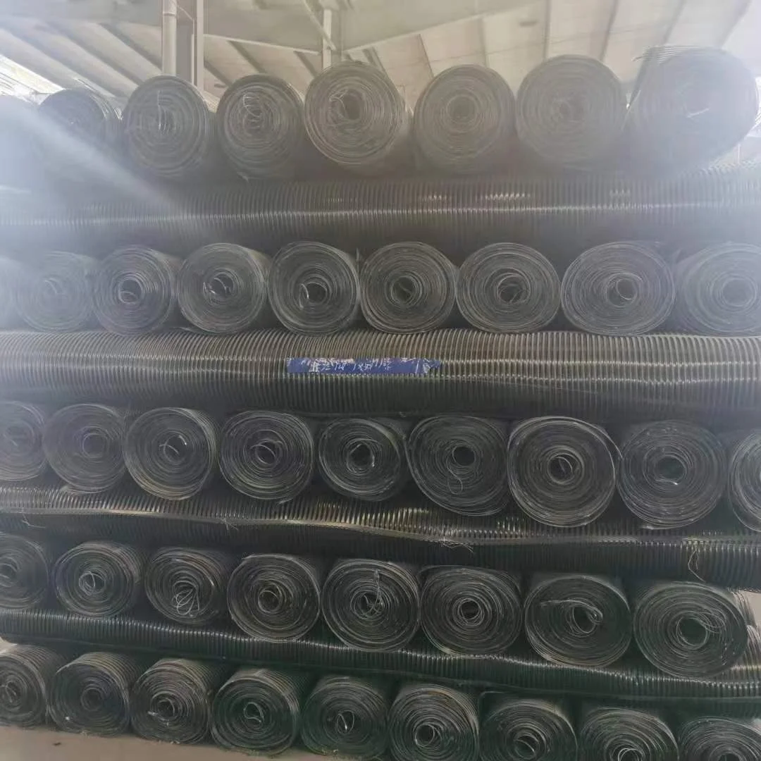 Newest design top quality welding steel plastic composite earthwork extruded geogrid