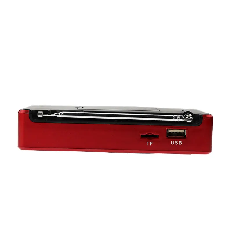 Новый дизайн миниатюрный цифровой дисплей BT динамик и FM-радио с USB/TF mp3-плеером