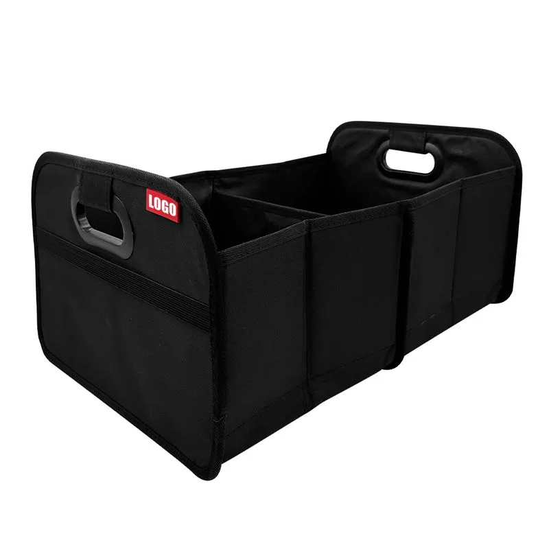 Collapsible Large Car Trunk Organizer with Reinforced Handles