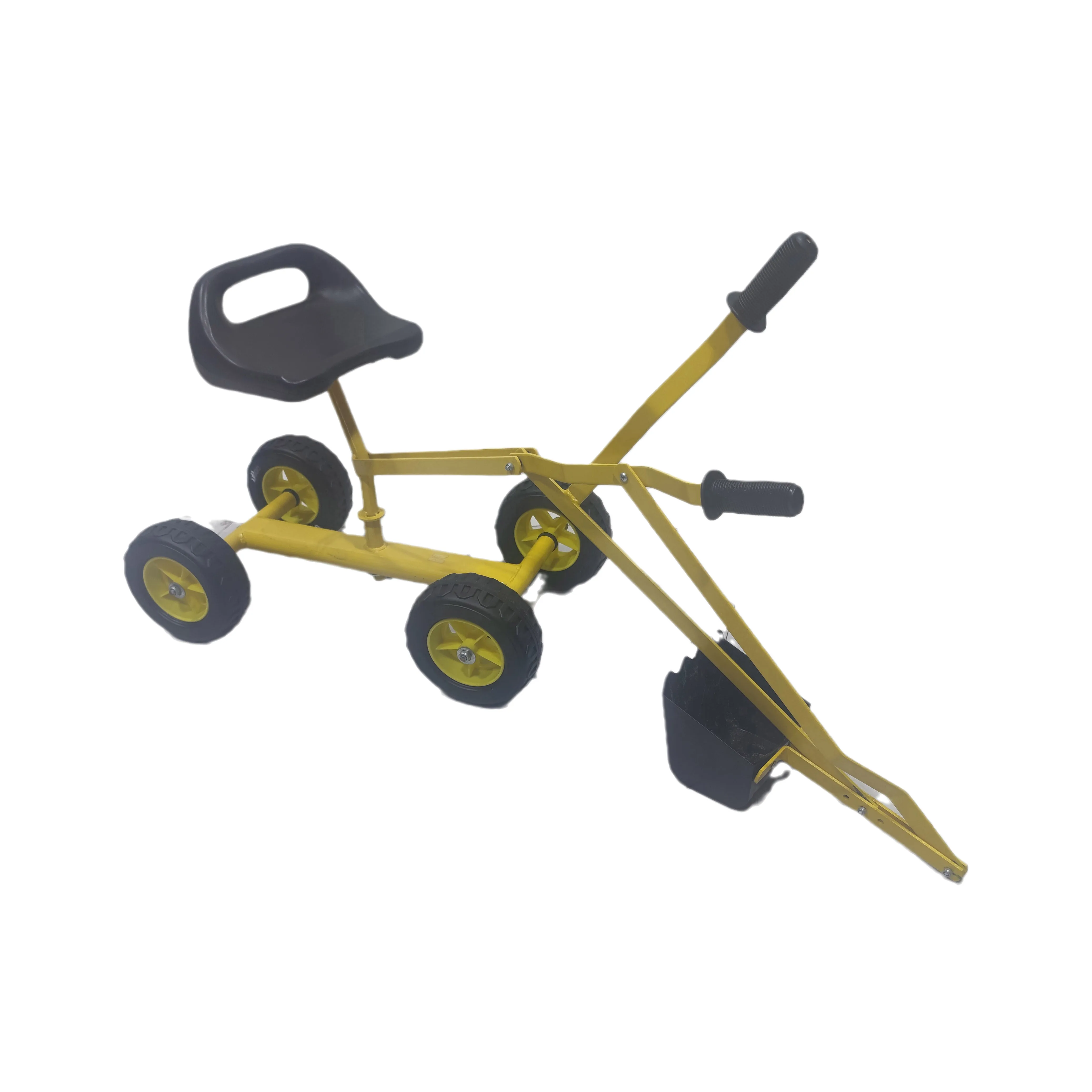 Children mini sand excavator sand digger toys kids sand digger toy backhoe with wheels a toy ride on excavator