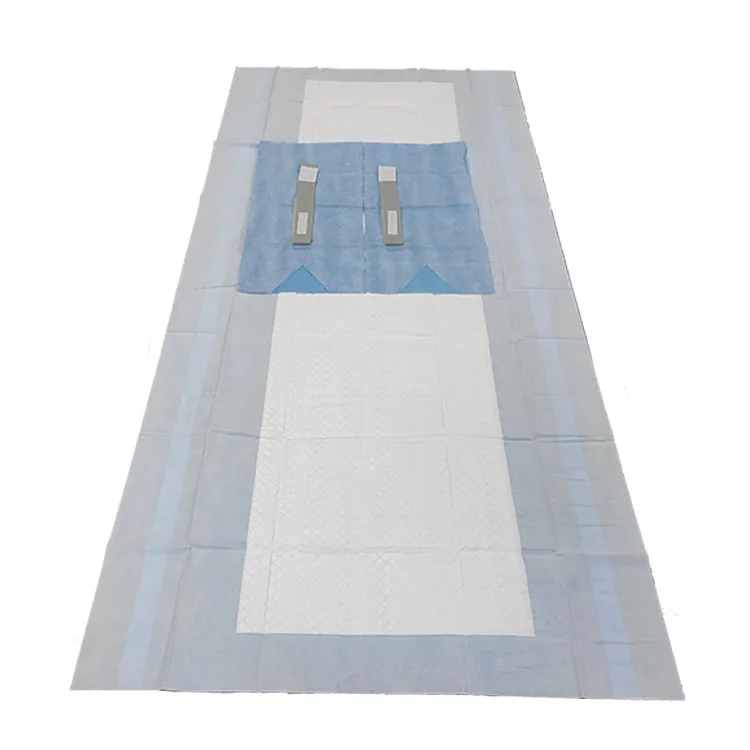 Оптовая продажа, одноразовая хирургическая упаковка, медицинские драпированные листы, хирургические драпированные листы