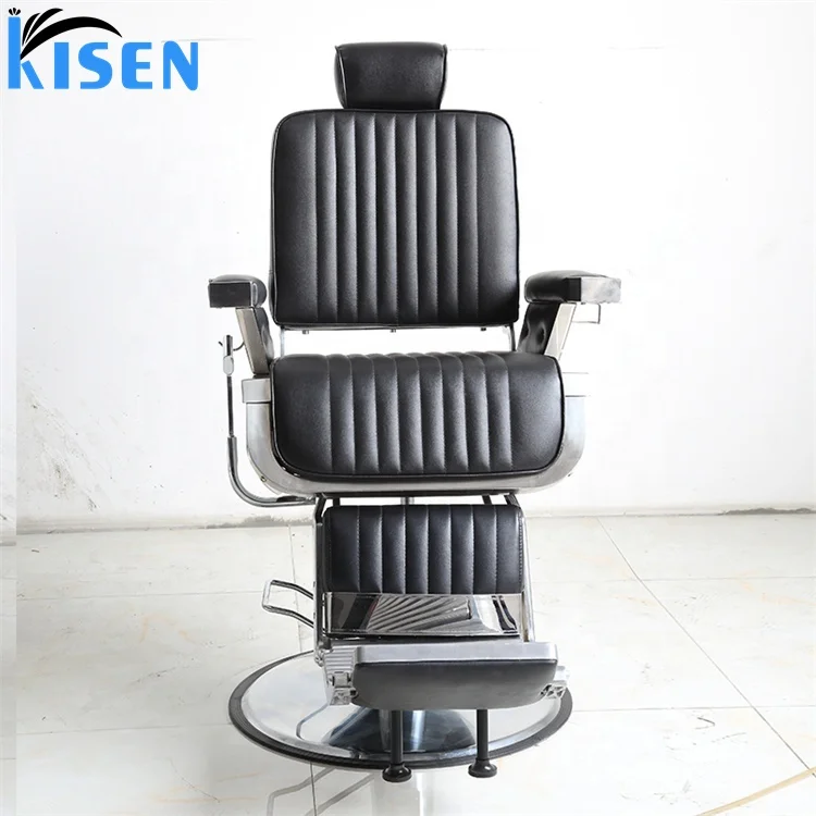 2024 популярное высококачественное антикварное парикмахерское кресло черный коричневый гидраул Парикмахерская мебель для мужчин