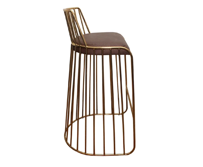 
Modern wire steel frame bar stool chairs 