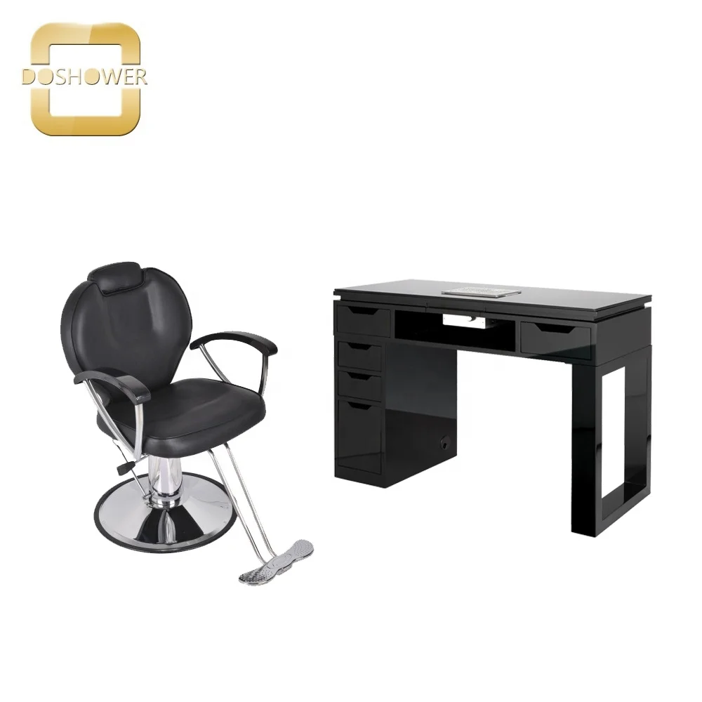 barber station set with barber shop sterilizer for antique barber chair