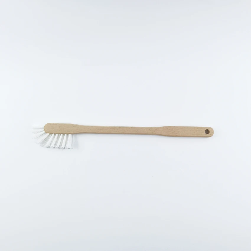 Прямая продажа с фабрики, щетка из Букового дерева с длинной ручкой, нейлоновая щетка, щетка для стекла, щетка для чистки бутылок