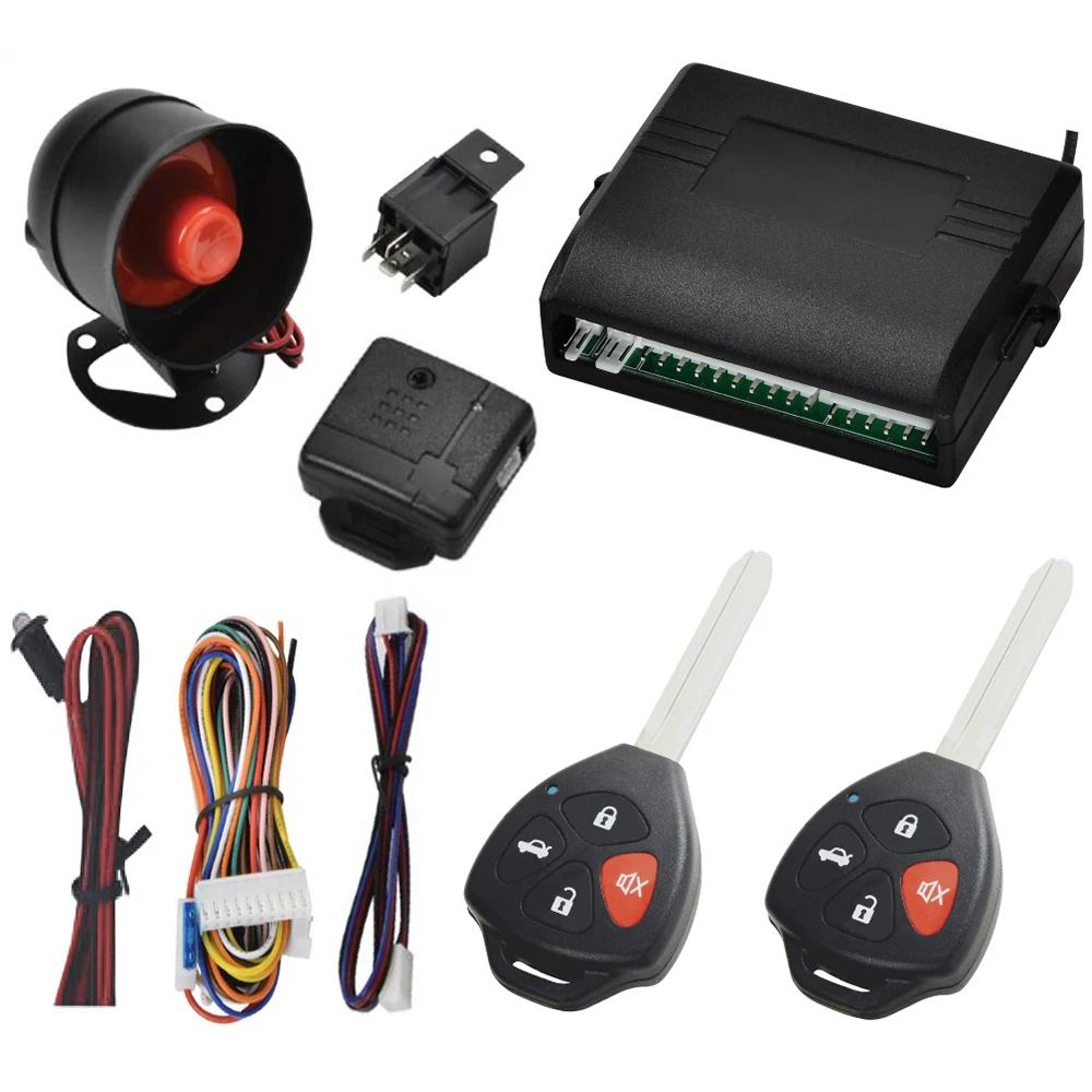 Vehicle alarm siren easy installation octopus alarm system