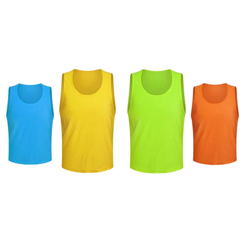 Wholesale Custom  Football Training Vest Bibs Mesh Scrimmage  Vests Soccer Vest Soccer Training Bibs