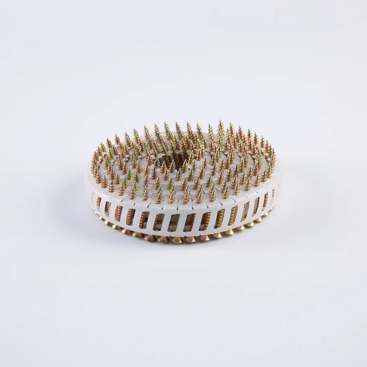 HANYU 15 degree hotsale wholesale wire weld coil galvanized collated roofing framing strip coil nails collator