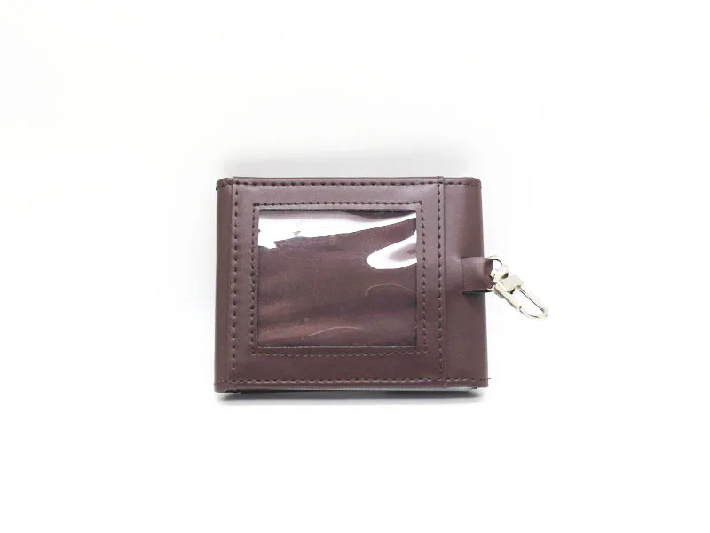 
OEM large capacity card holder foldable PU leather ID case business card sleeve Holder 