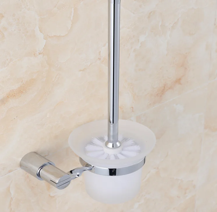 Toilet brush with  holder toilet plunger and brush set toilet bowl cleaner brush