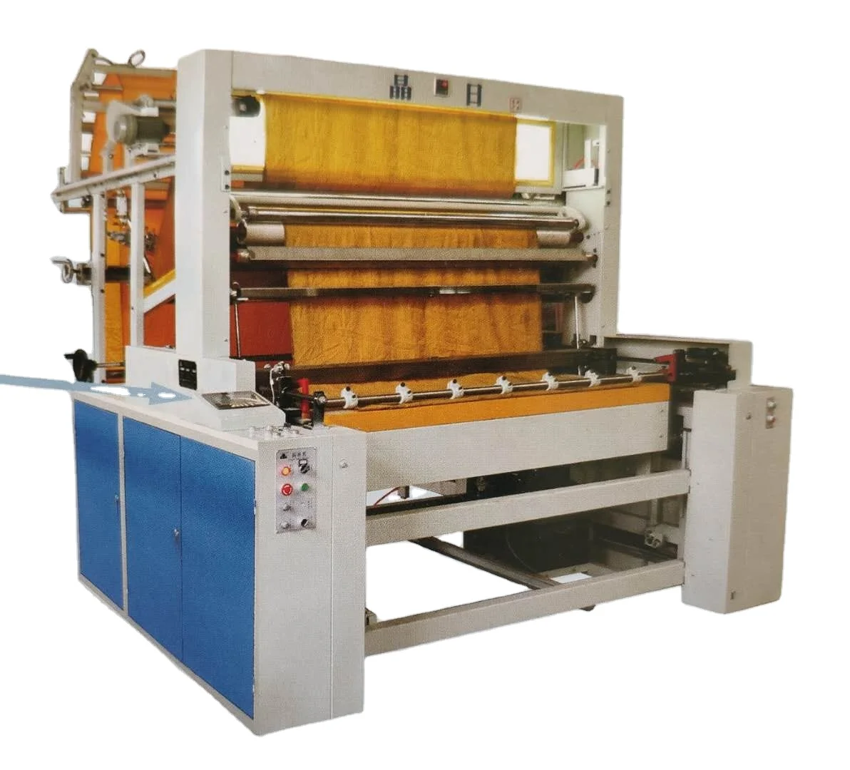 Energy Saving Model Wrinkle Resistant Wool Textile Mill Cloth Fold Finishing Machinery