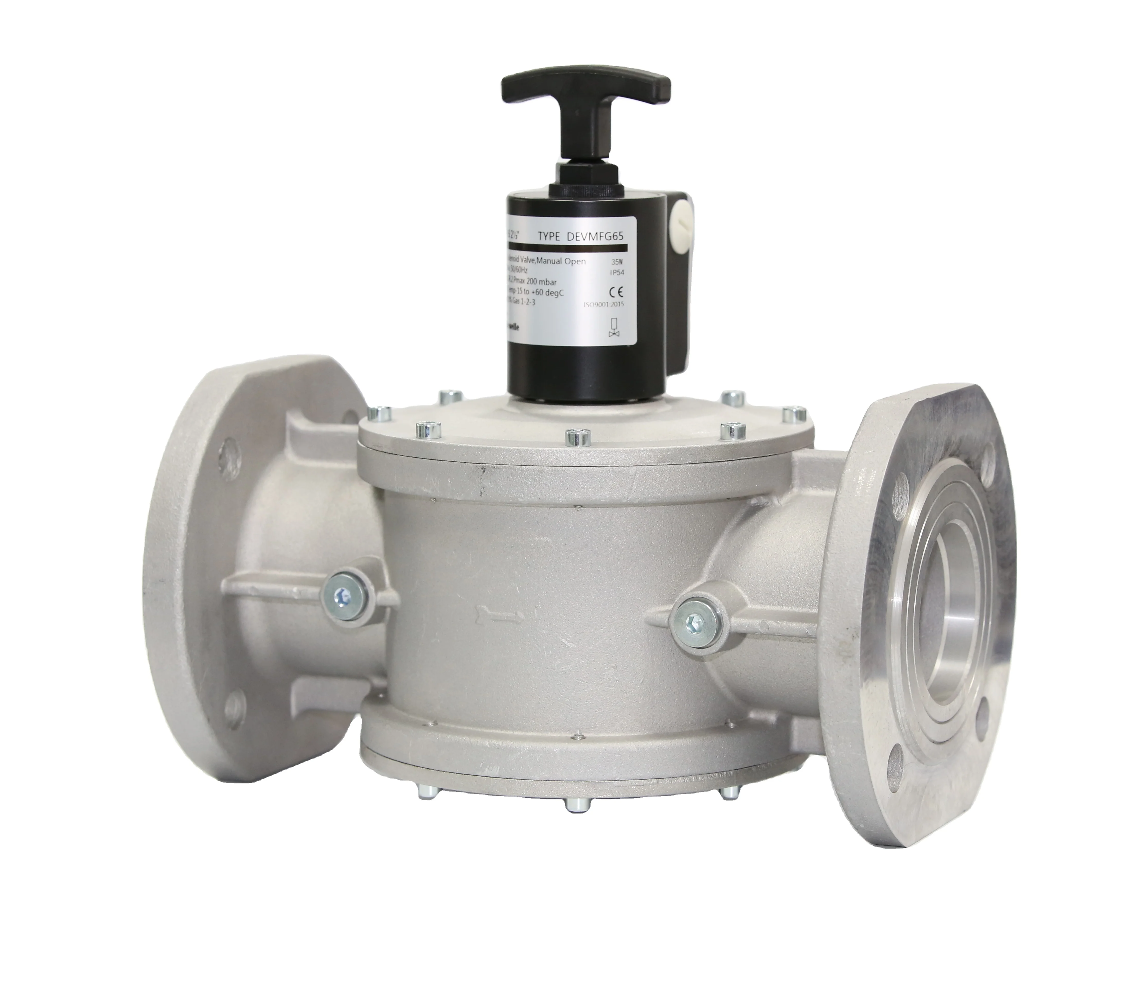 High Quality Wholesale China Brand LENC DEVMFG65 Aluminum Alloy Manually Open Solenoid Valve