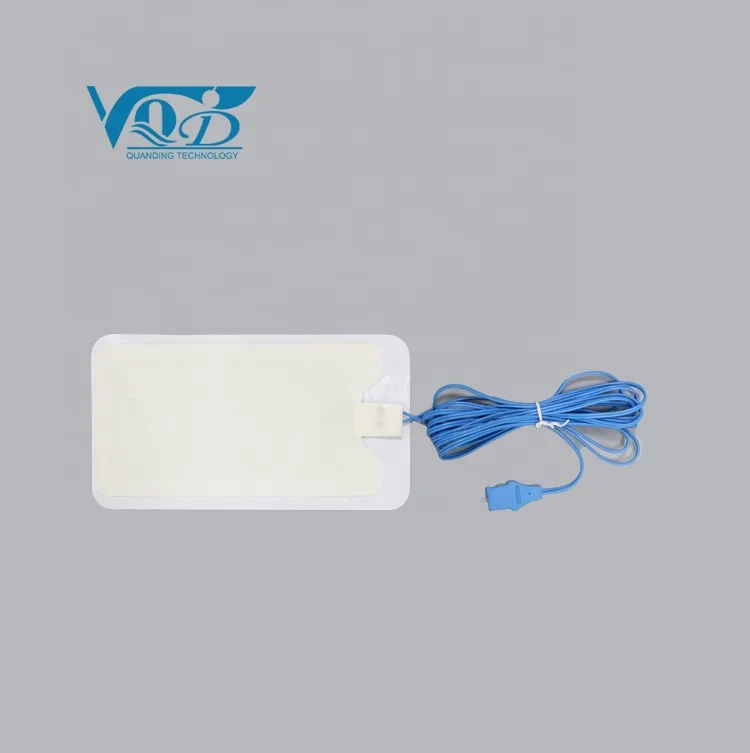 Disposable Monopolar Neutral Earthing Grounding Pad for Electrosurgical Unit with Cable