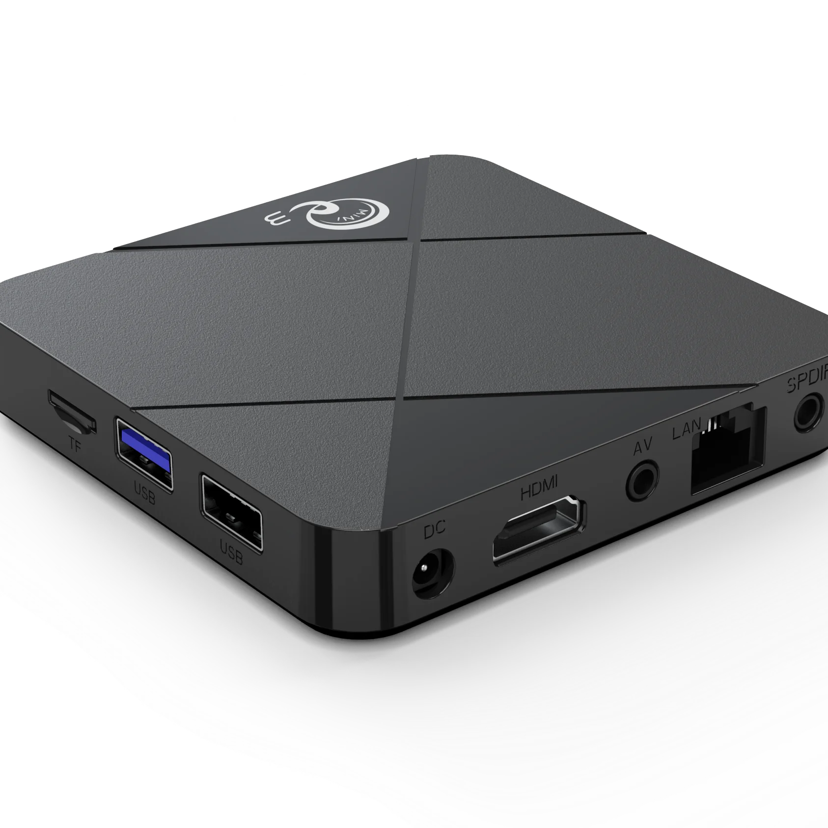 YUNDOO Android Media Box Hakomini Android 9.0 Customize TV Box Dual Wifi 2GB 8GB Google TV Box