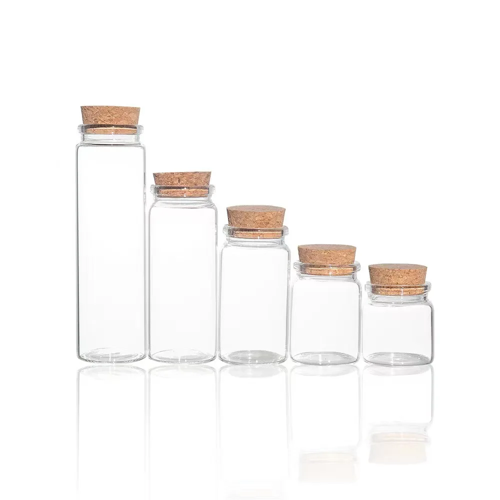Wholesale custom color and size test tube vase glass blood test tubes with screw caps