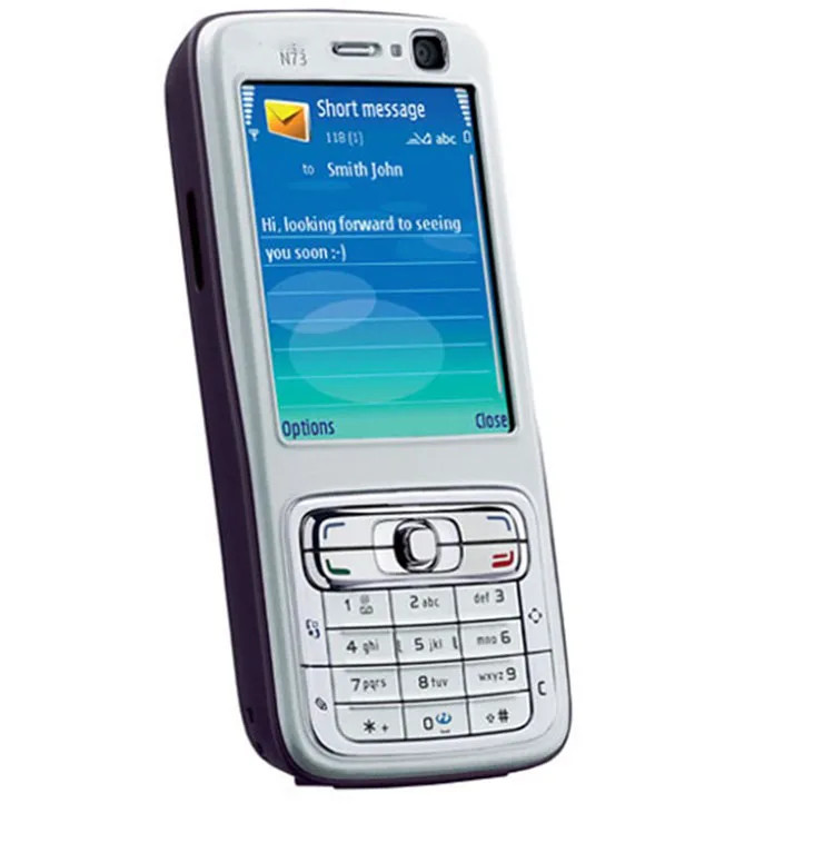 
Original Refurbished phone for Nokia N73 English Arabic Russian Keyboard Nokia Neries N70-N79 N80-N86 N90-N97 