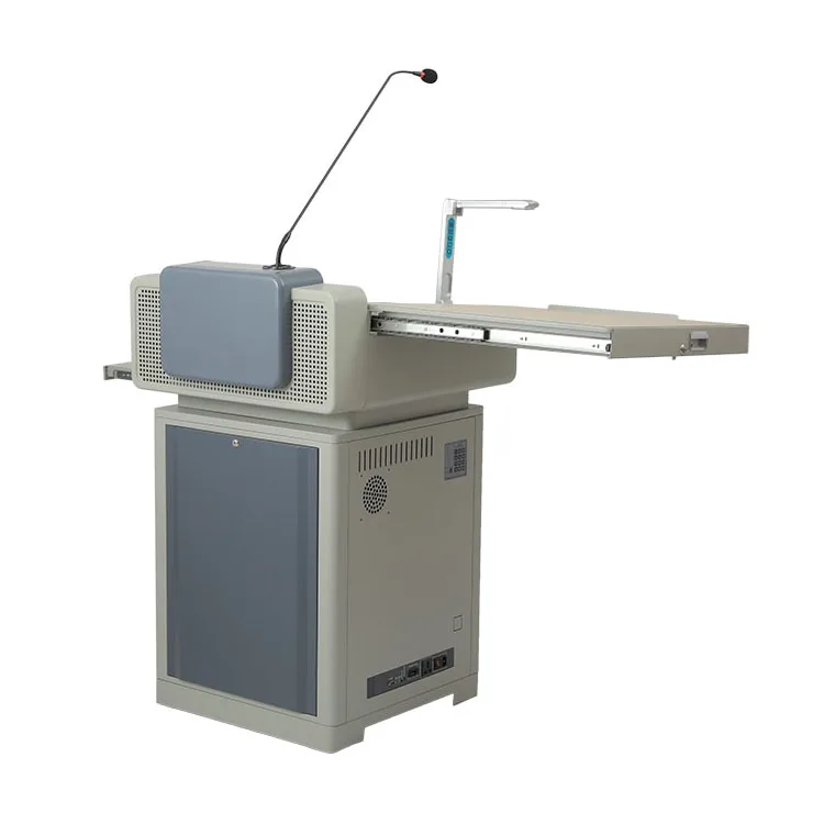 School Furniture/Classroom/Conference room Speaker and Amplifier Visualizer Multimedia Podium