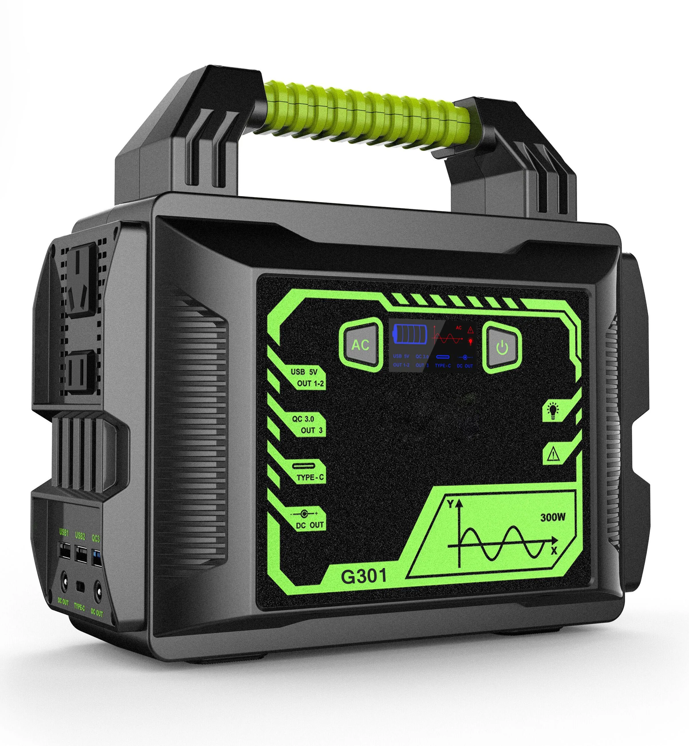 
Portable power station 300W New Arrival Lithium Battery Mini Solar Energy Power Station Generator For outdoor travel Emergency 