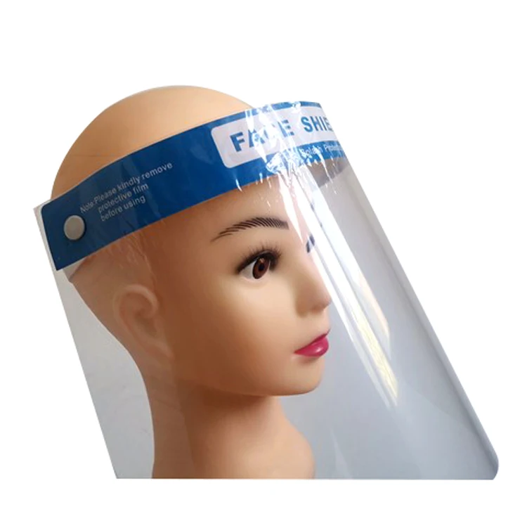 
Transparent Safety Face Shield Full Protection Visor | Adjustable | Easy to Clean | Protective Film MUST Be Peeled Off 