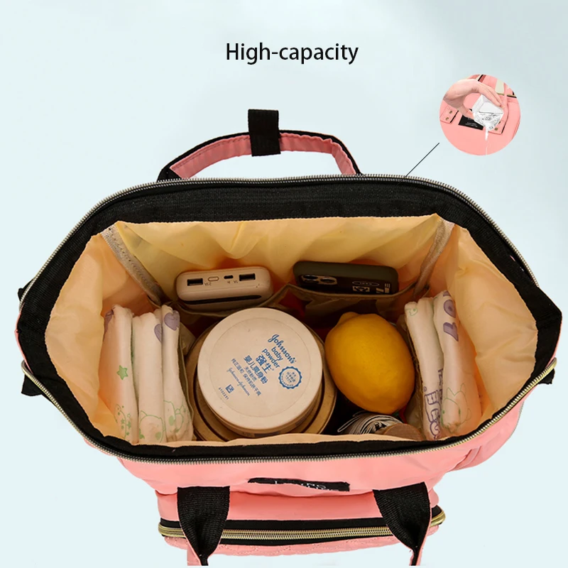 Wholesale baby Diaper bag Backpack Custom high quality women fashion travel Waterproof and anti-theft nappy mummy bag backpack