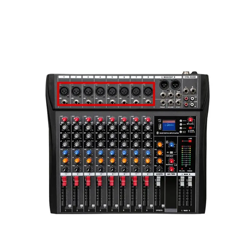 Высококачественный Mp3 микшер с цифровым дисплеем и звуковой системой Usb